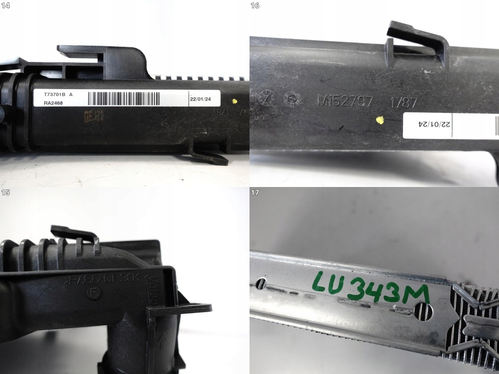 фото №15, Bmw f30 f31 f20 f22 f23 f32 f33 f36 f22 i3 i01 lci lift радіатор wody