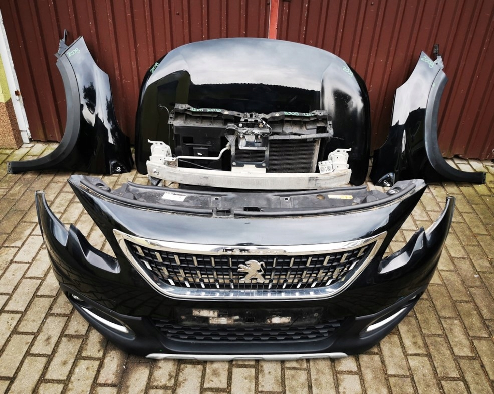 фото №7, Peugeot 2008 i lift 16-19 1.2 vti pas передний kompletny балка плита