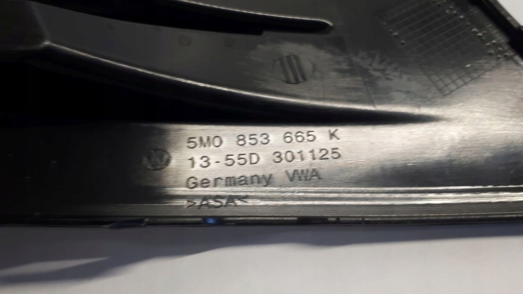 фото №7, Vw golf 6 plus 2009-2012 lift решётка бампера левая