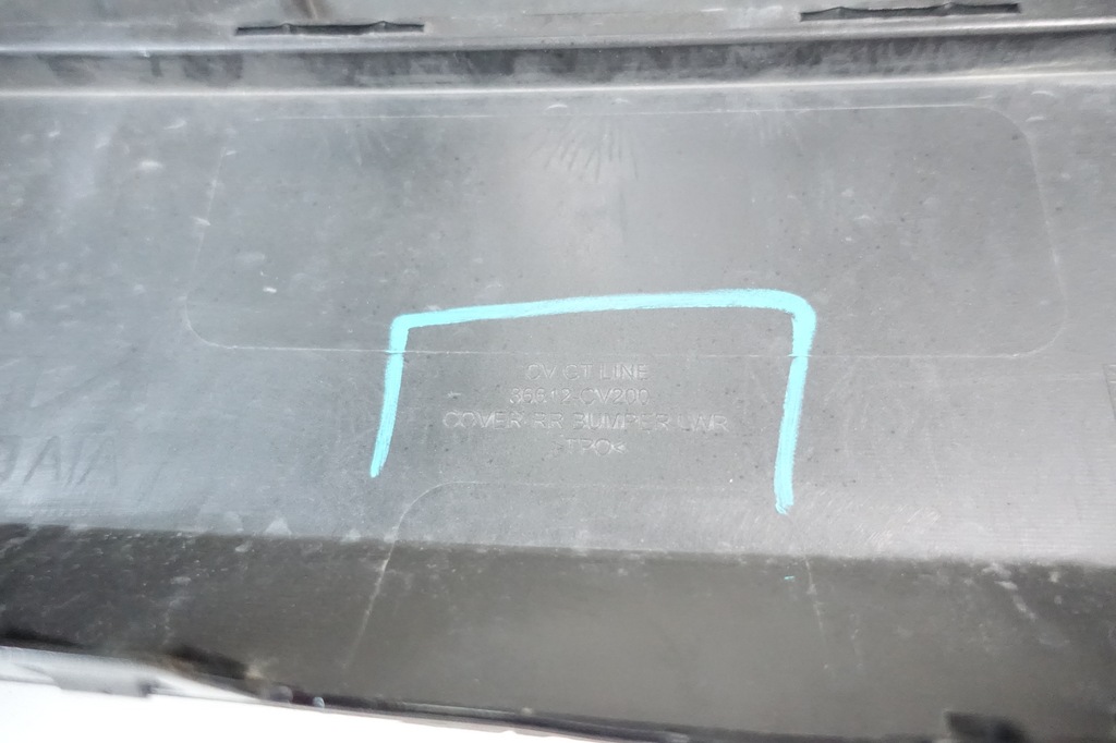 фото №10, Kia ev6 gt line 2021- бампер задня задній 86612-cv200