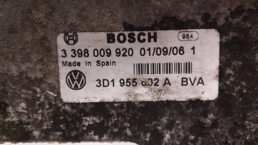 фото №7, Vw phaeton механізм двірник правий