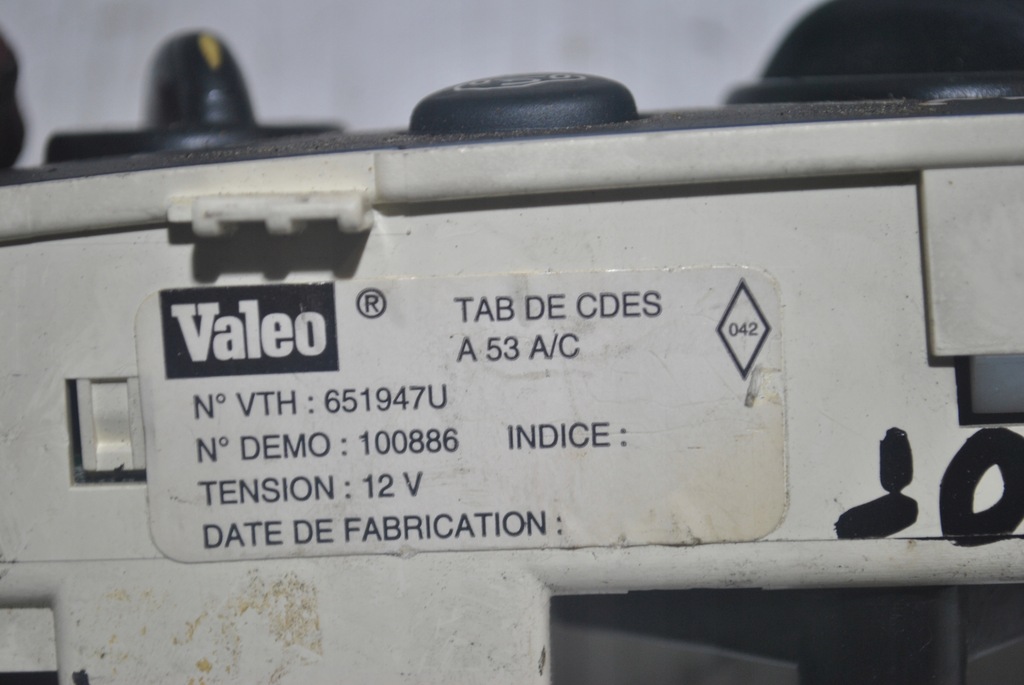 фото №6, Панель управление вентиляция scenic i 651947u