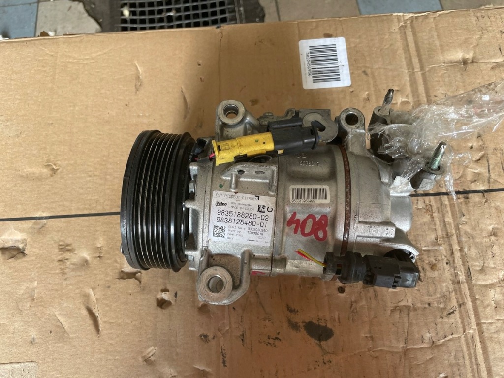 Peugeot citroen opel 1.2 thp компресор кондиціонера 9835188280 Ціна
