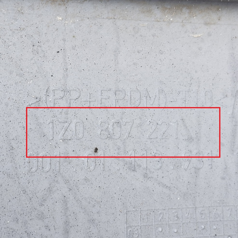 фото №10, Skoda octavia ii бампер передній перед 1z0807221 pomorskie