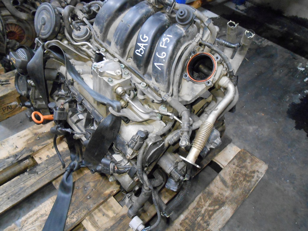 фото №9, Vw golf v двигатель блок двигателя bag fsi 1.6