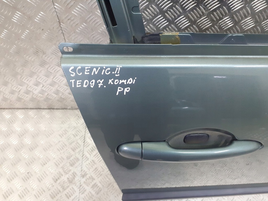 фото №3, Дверь правый перед renault scenic ii ted97