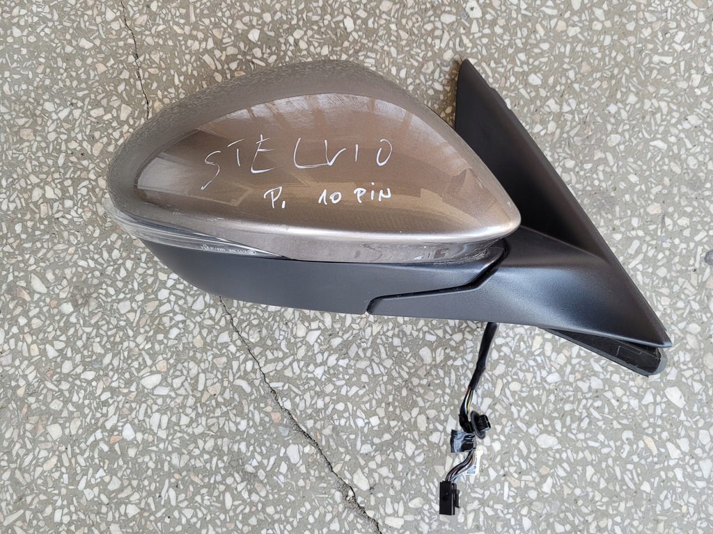 фото №1, Дзеркало праве 10 pin alfa romeo stelvio