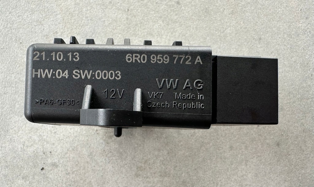 фото №1, Модуль подогрев сиденье vw up! 6r0959772a