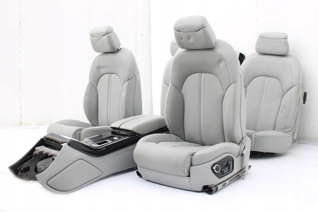 фото №8, Audi a8 4h d4 long сиденья комплект сидений сидений сиденья обивка 4h0 4h