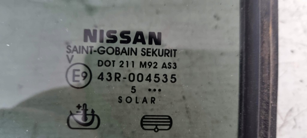 фото №6, Стекло дверь задних nissan pathfinder r51