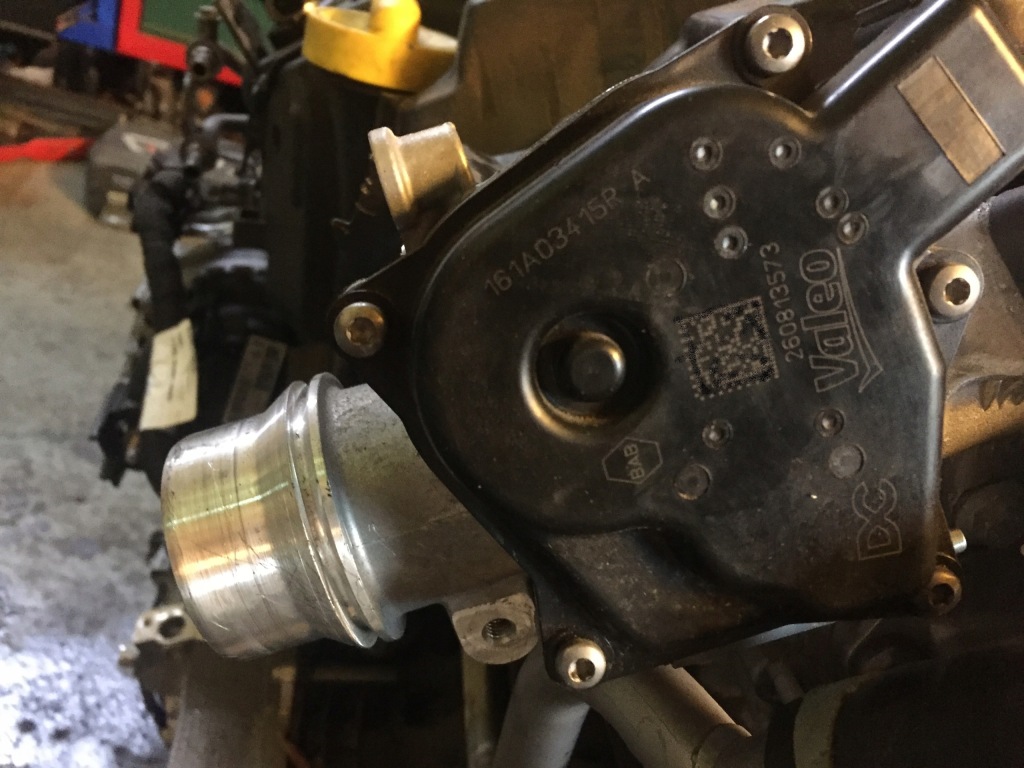 фото №1, Qashqai ii j11 1.5dci дроссельная заслонка 161a03415r