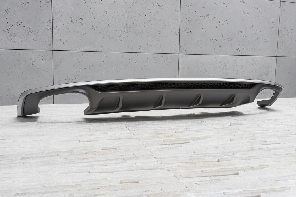 фото №8, Audi s5 8w6 2017-2019 диффузор бампера заднего s-line 8w6807521d