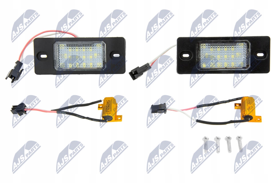 фото №4, Elp-vw-004 nty фонари led подсветка номерного знака /r