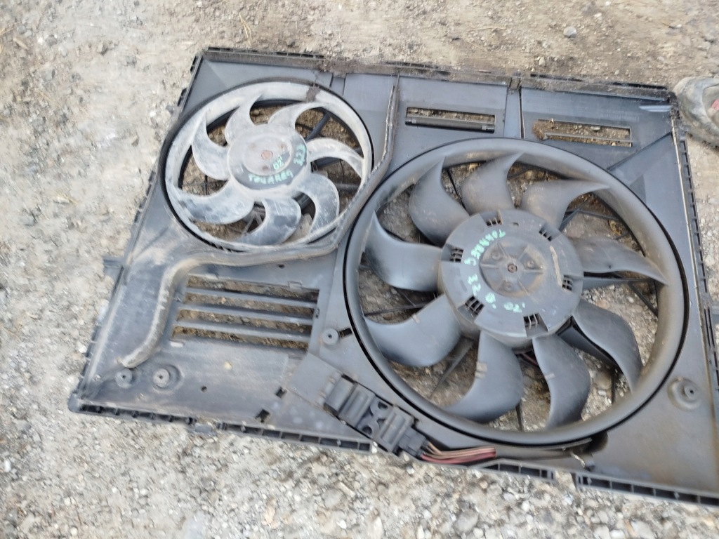 Вентиляторы радиатора vw touareg 7l0959455b Доставка