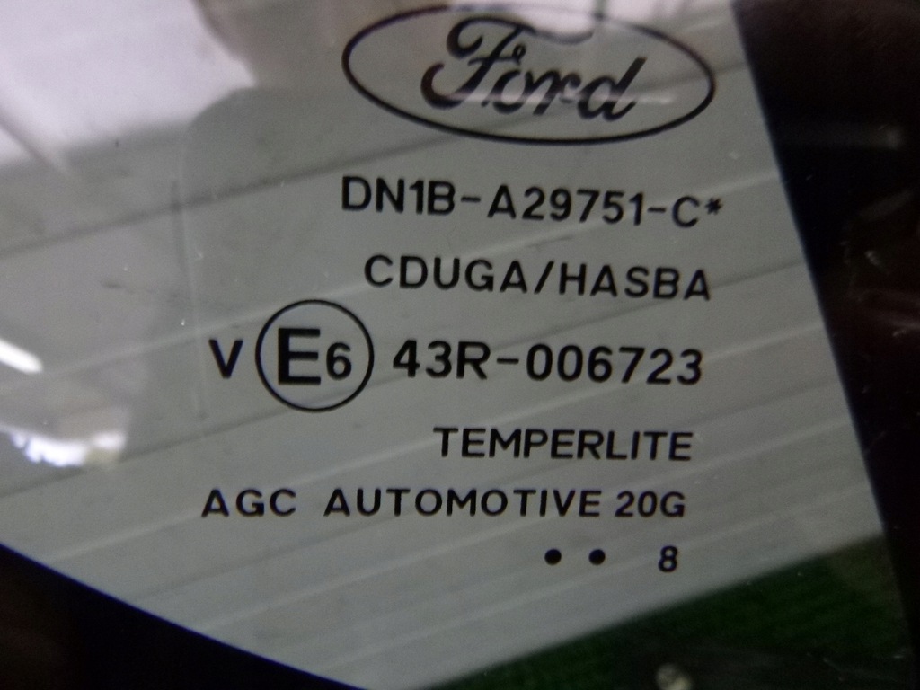 фото №3, Ecosport 17- стекло кузовная задняя правая левая