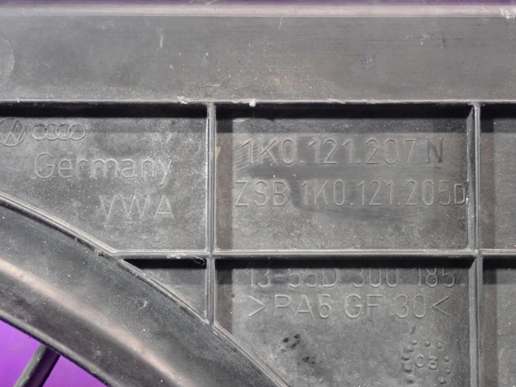фото №5, Vw touran i вентилятор радіатора 2 pin 1k0959455ap