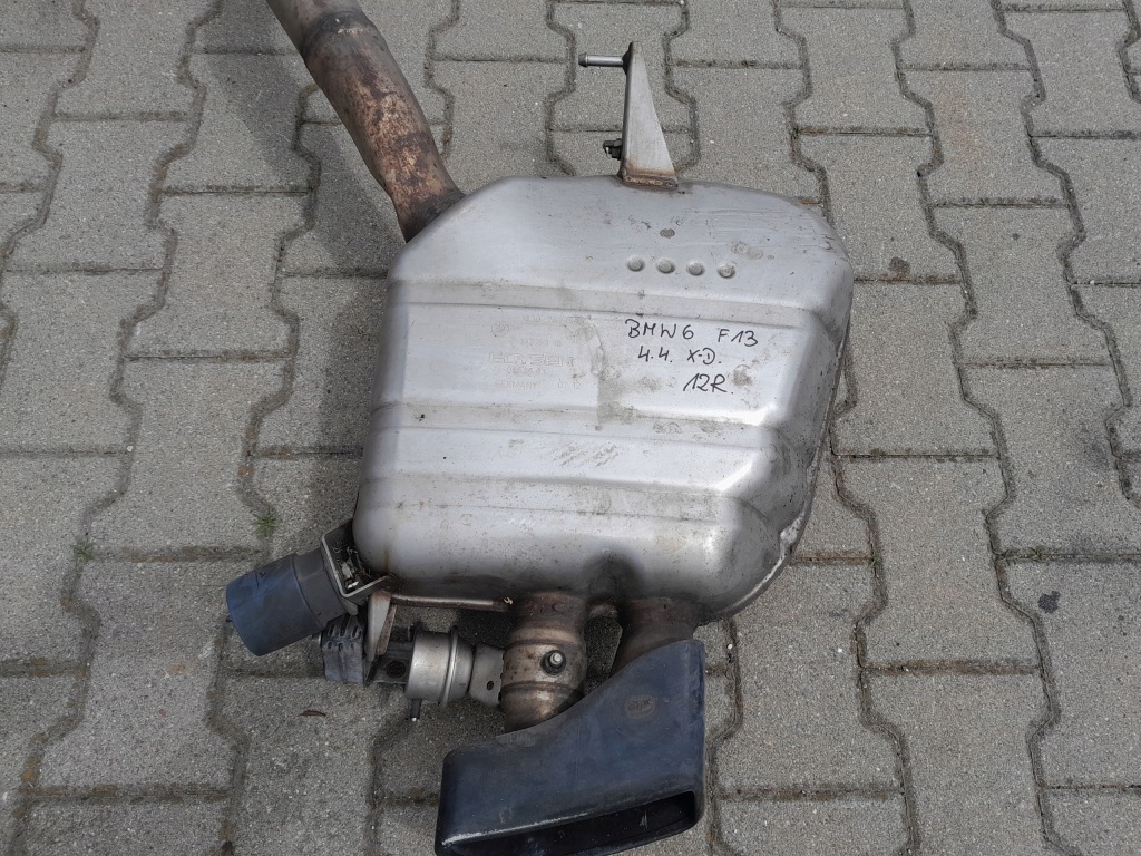 фото №8, Bmw 6 650xi x-drive coupe 4.4 n63 f12 f13 f06 2012r гасник вихлоп kompletny