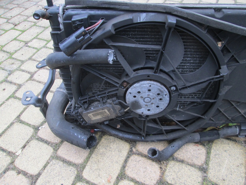 фото №9, Радиатор комплект volvo s40 v50 lift 07-12 2.0d механическая коробка передач