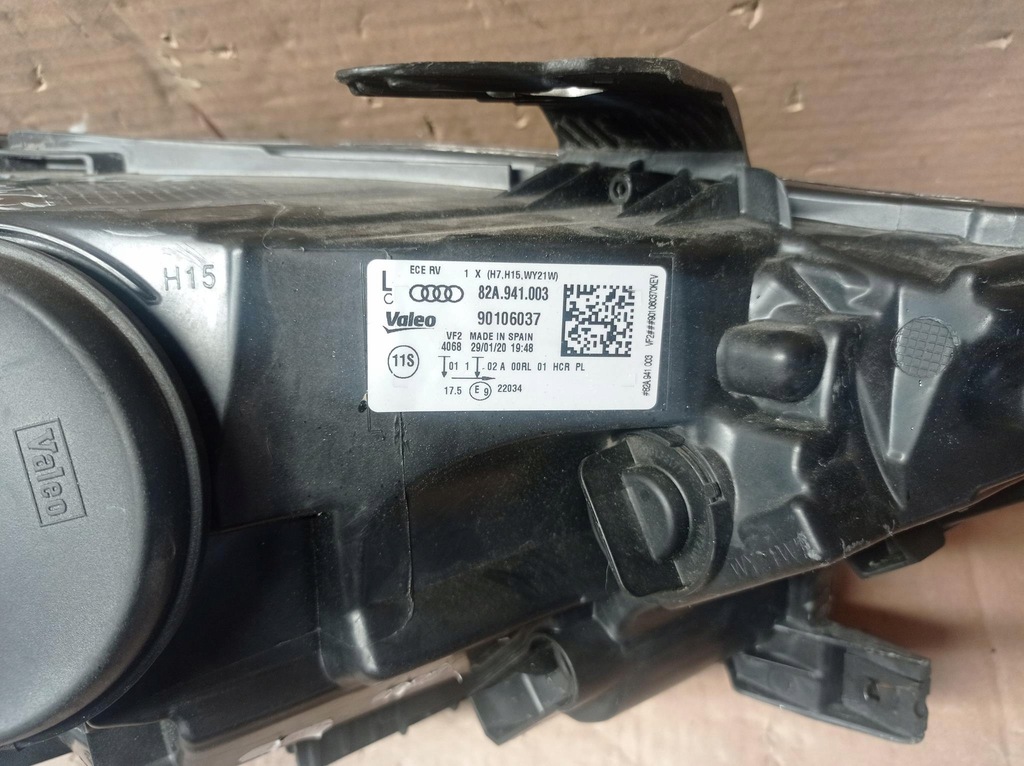 фото №8, Лампа фара лівий audi a1 europa