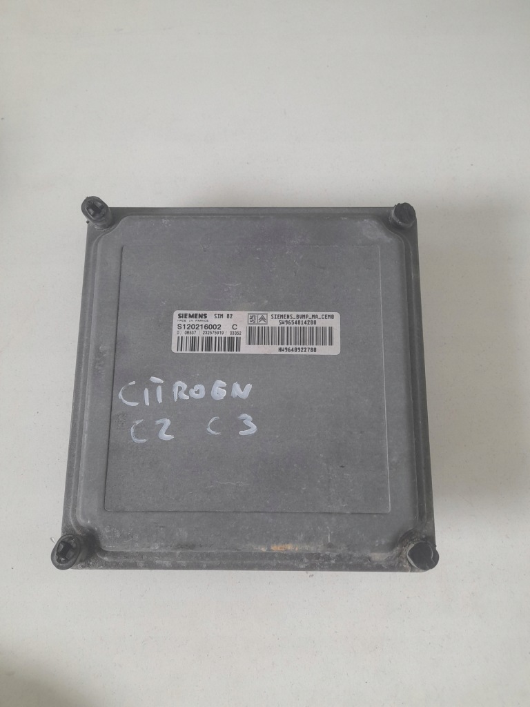 фото №1, Бортовой компьютер коробки передач 9640922780 citroen