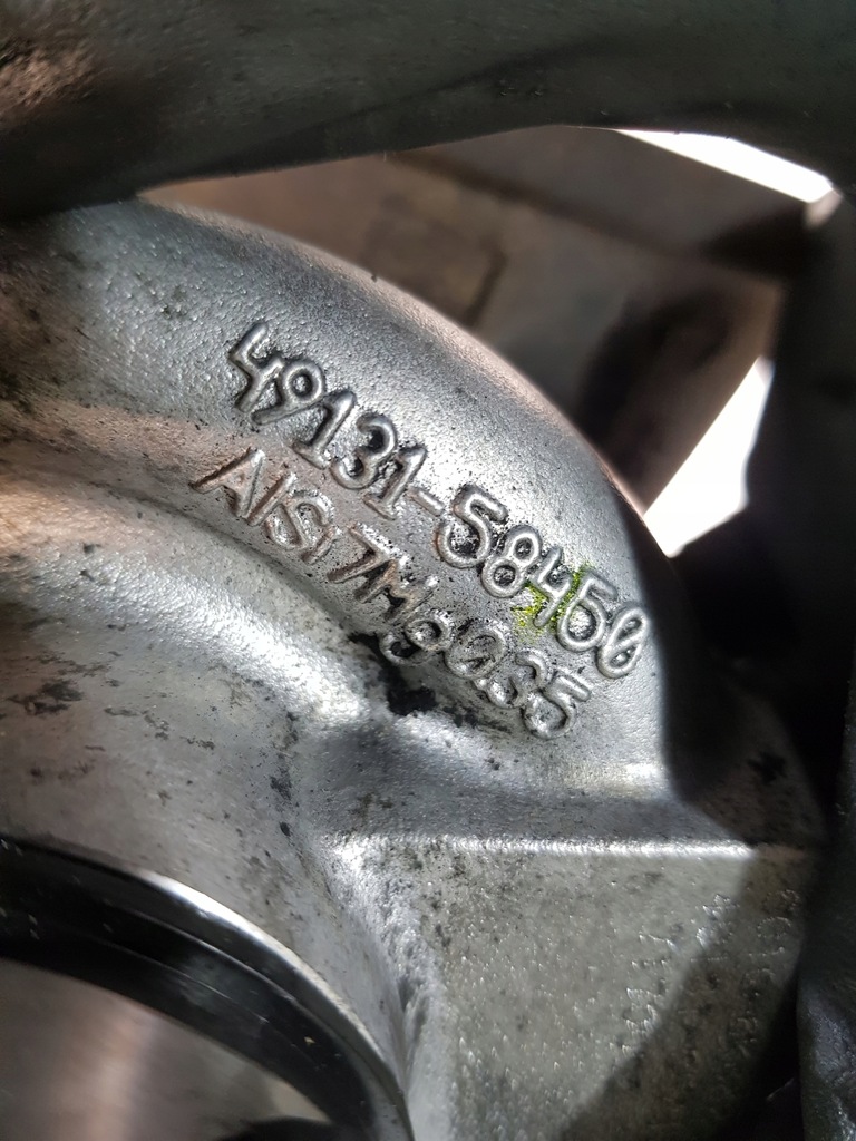 фото №9, Ford transit vii 2.2 tdci турбонагнітач турбіна 6c1q-6k682-cd