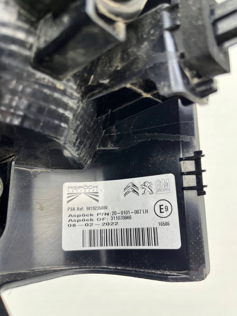 фото №15, Citroen berlingo iv лампа левая задняя 9819235880