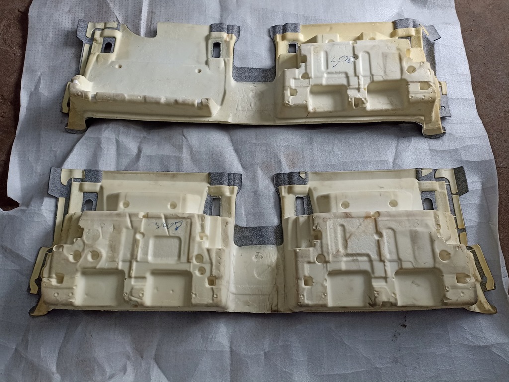 фото №1, Обшивка коврик пол задняя peugeot 3008 ii