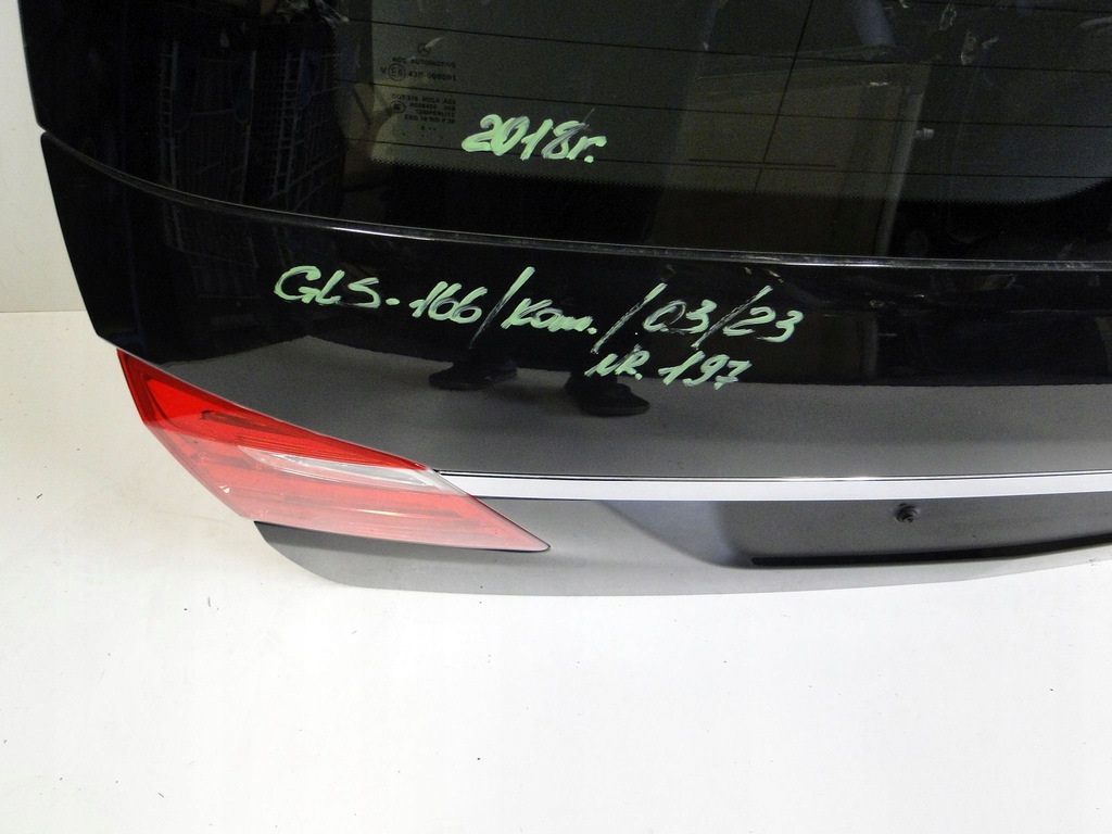 фото №5, Mercedes gl 166 x166 крышка багажника багажника с стекло