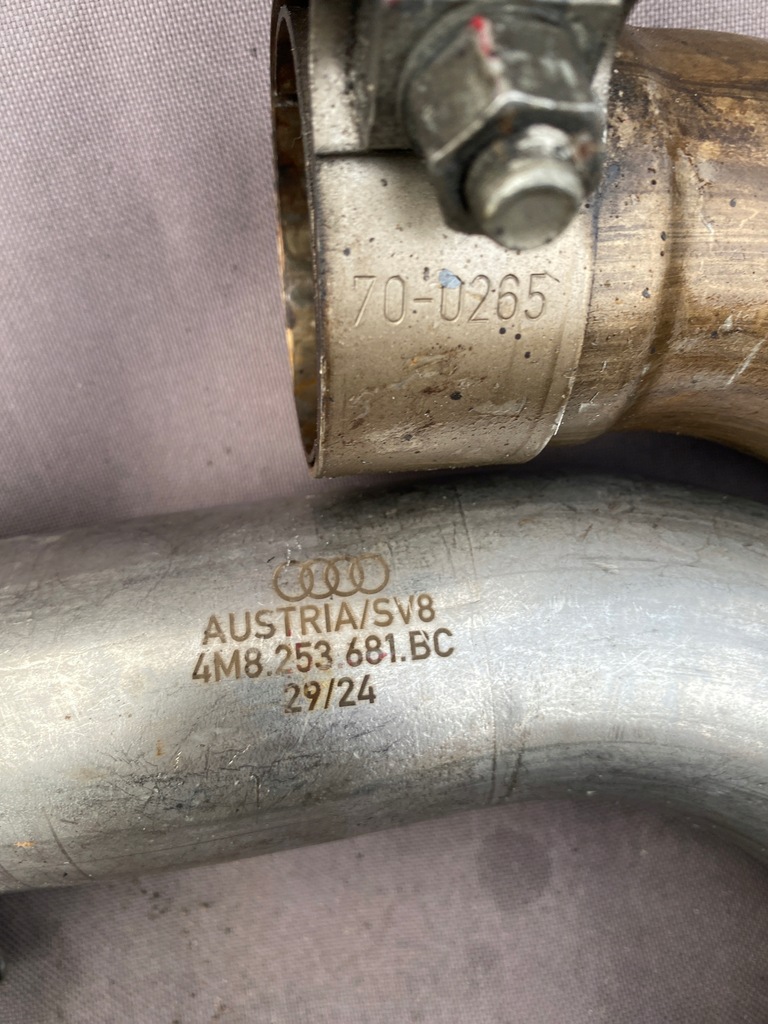 фото №8, Наконечники вихлоп audi sq8 4m8 подвійний оригінальні