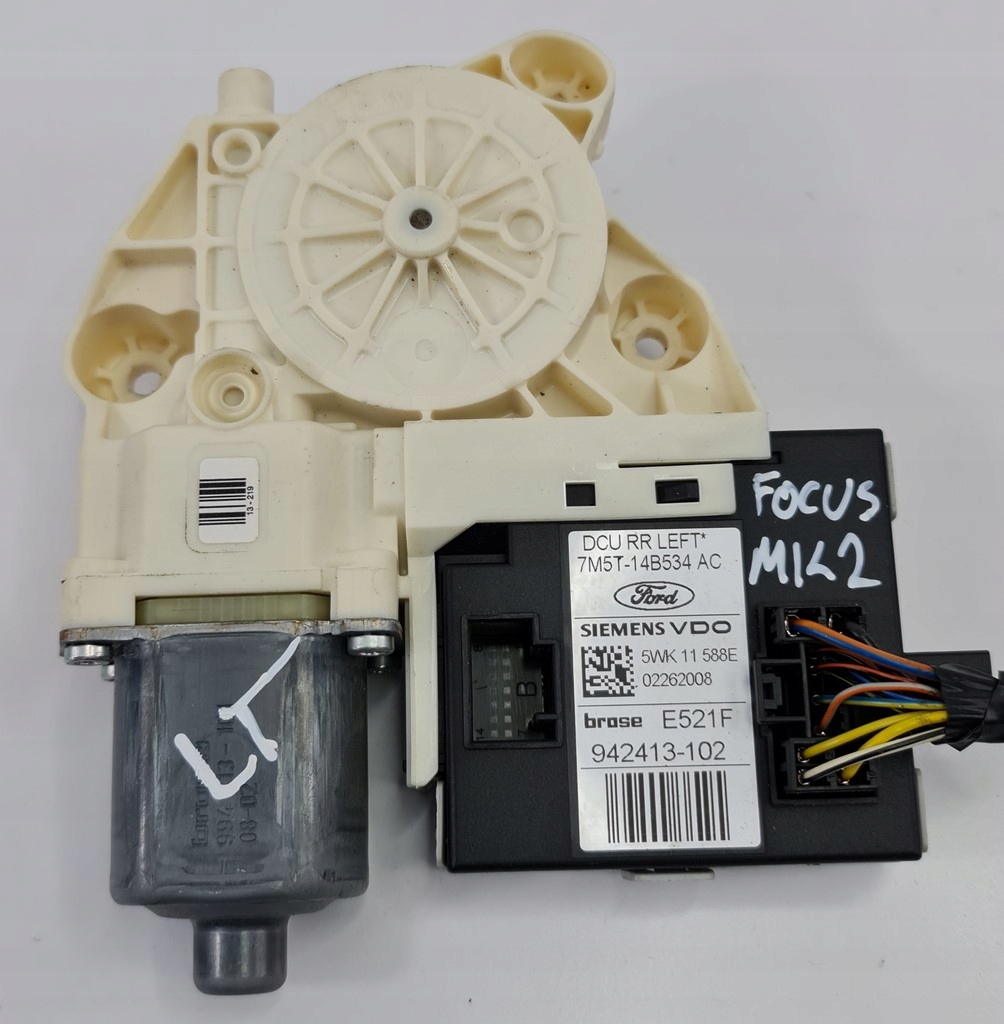 фото №1, Моторчик стекло задний левый задняя ford focus mk2