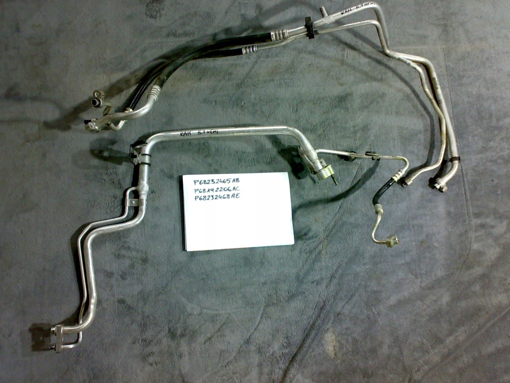 фото №1, Dodge ram 1500 2013-2018 5.7 hemi провода шланг кондиционера kpl.