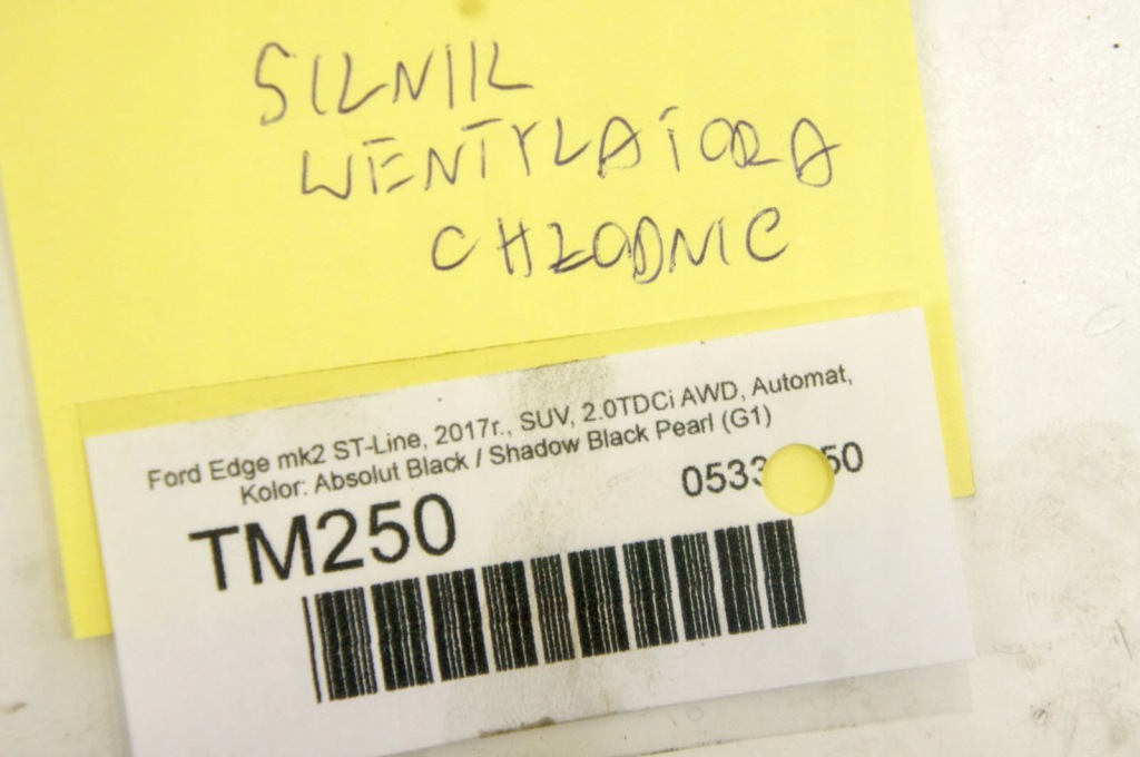 Tm250 ford edge mk2 2.0d моторчик вентилятора радиатора 3137234017 с Разборки