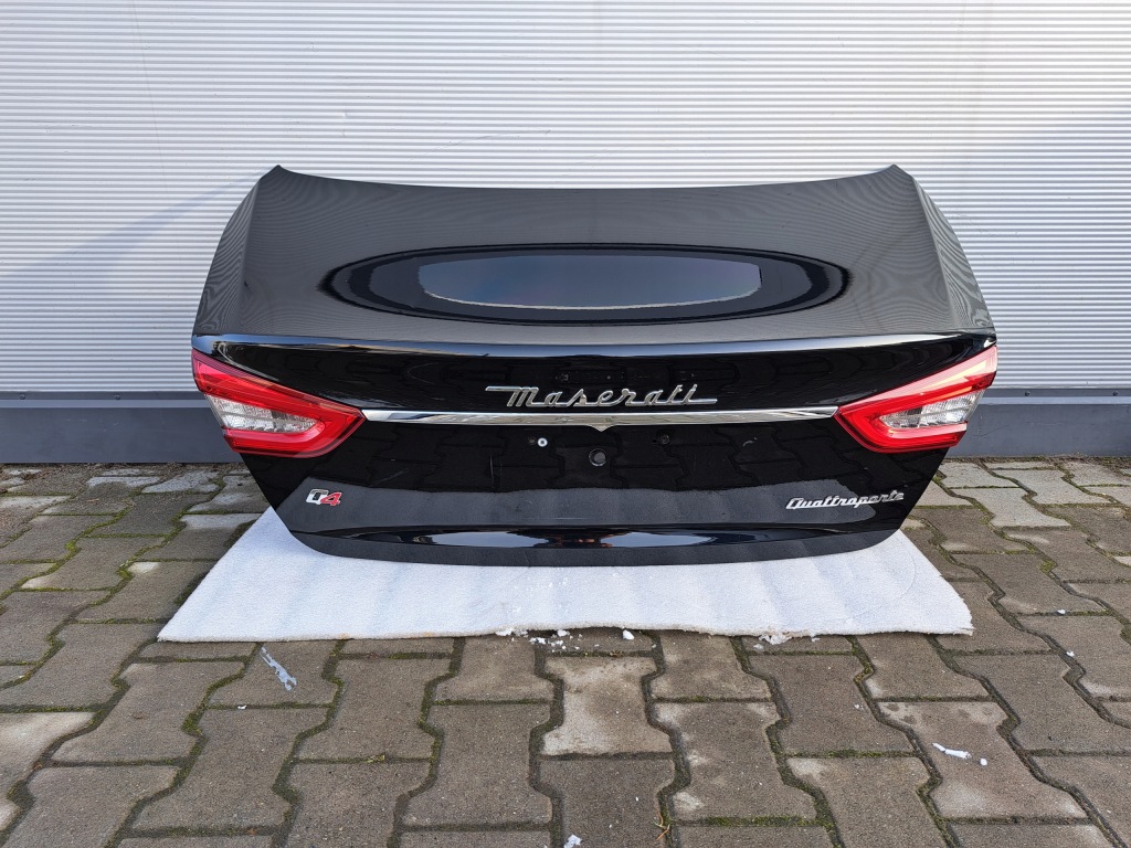фото №1, Крышка багажника багажника задняя maserati quattroporte vi камера лампы