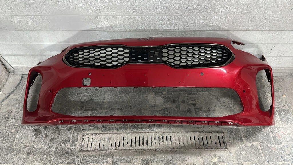 Купить Kia stinger 2018- бампер передний перед