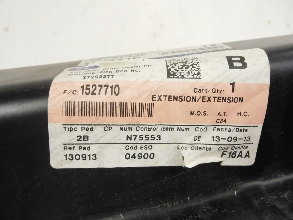 фото №8, Кронштейн крила правий перед fiesta 01- 1527710