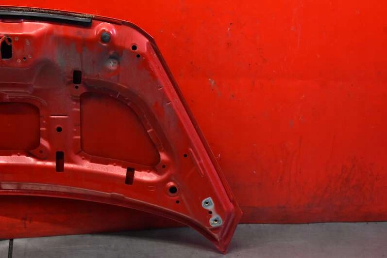 фото №15, Капот крышка двигателя czerwona kia picanto 2 ii 11-17