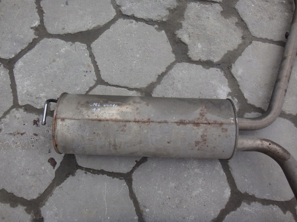 фото №3, Вихлоп гасник труба opel vivaro renault trafic 1.9