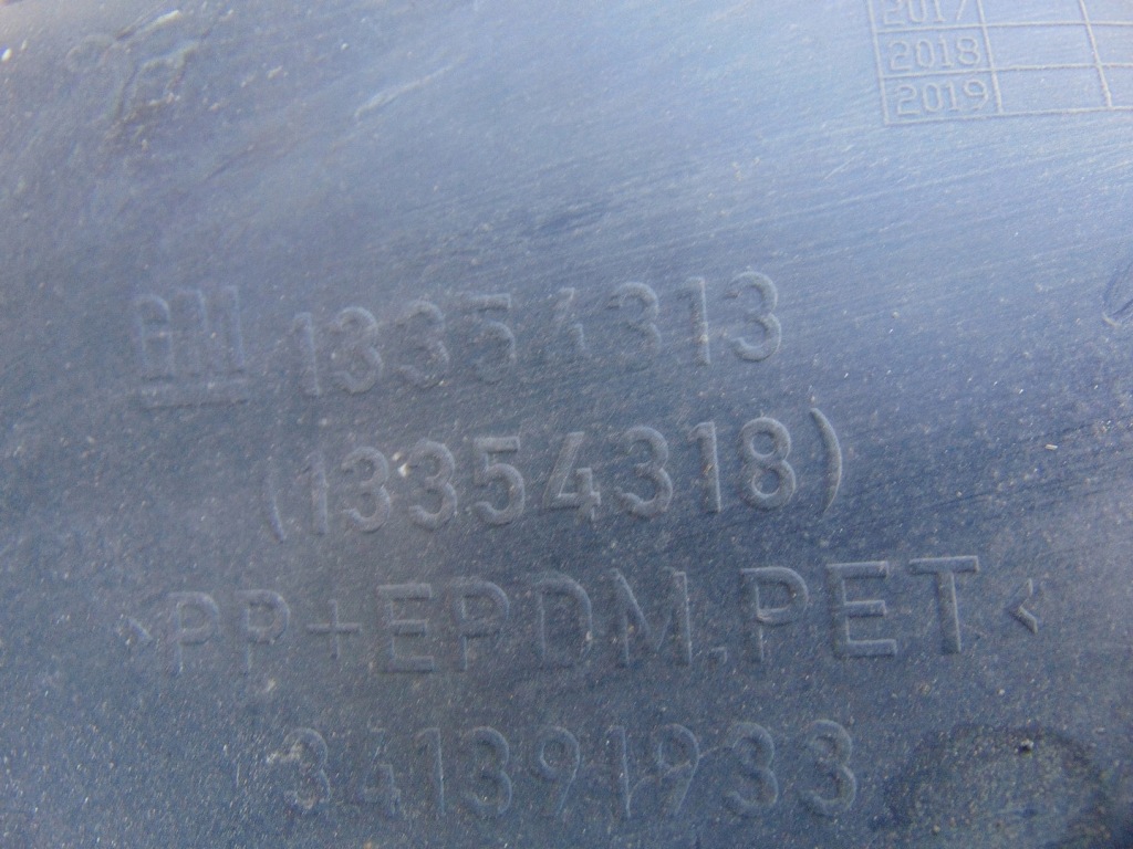 фото №11, Подкрылок левый перед opel astra j iv 13354313