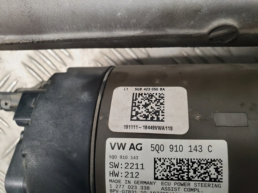 фото №10, Audi q3 f3 5q0959755q с передний рулевое управление рулевые