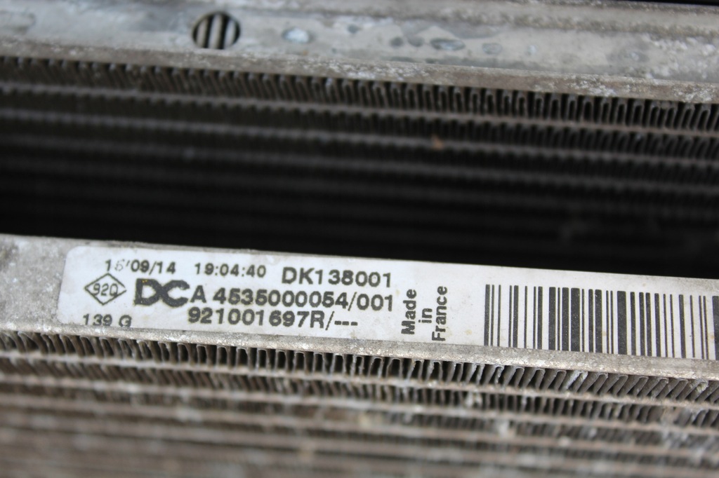 фото №4, Pas передний радиатор renault twingo iii #956