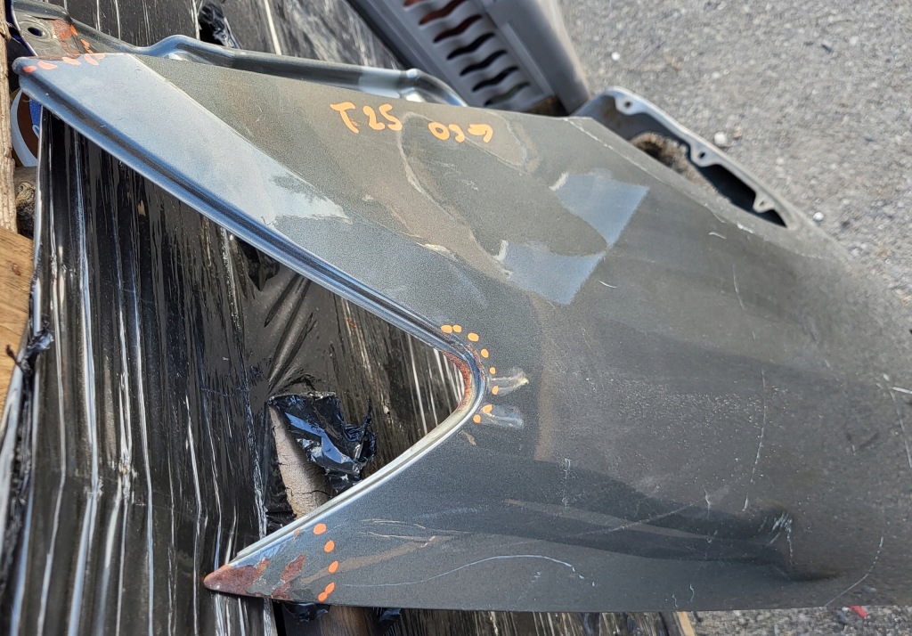 фото №9, Крила правий перед toyota avensis t25 оригінальний номер