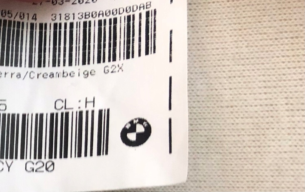 фото №5, Bmw 3 g20 обшивка сиденья кожа