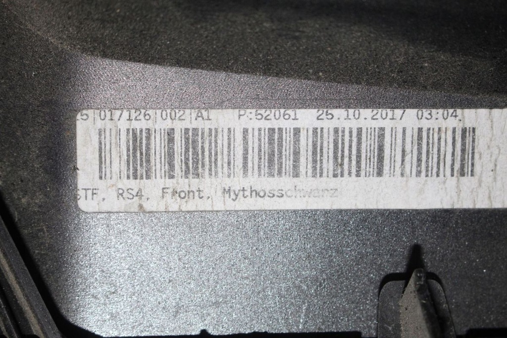 фото №11, Бампер перед audi a4 b9 rs4 8w + решётка радиатора