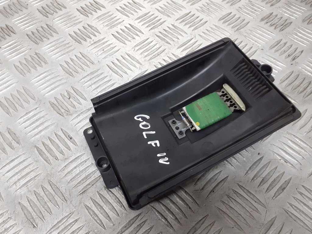 фото №1, Резистор резистор вентилятор vw golf iv