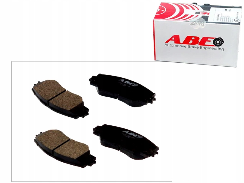фото №1, Abe тормозные колодки тормозные pontiac vibe subaru trezia to