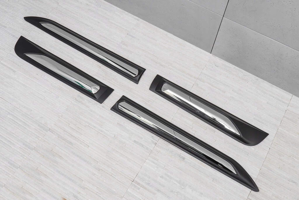 фото №6, Toyota hilux viii an120 2015+ декоративные накладки дверь