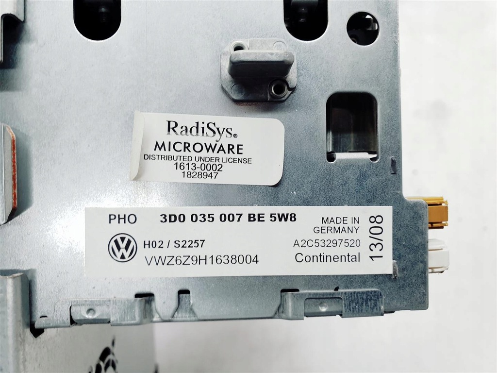 фото №4, Vw phaeton радіо навігація 3d0035007be !!!