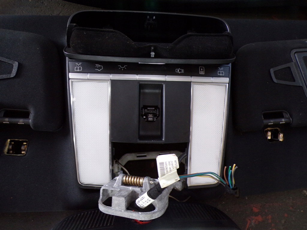 фото №10, Стеля czarna amg mercedes w221 long панорама люк