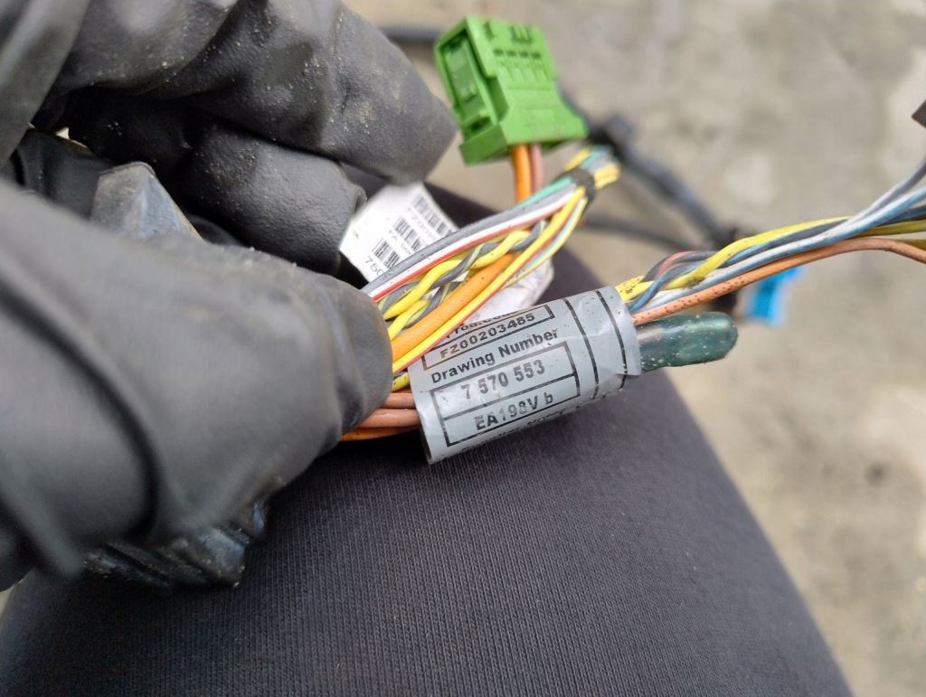 Жгут электропроводка двигателя bmw 1 e87 lift 1.6 7570553 Недорого