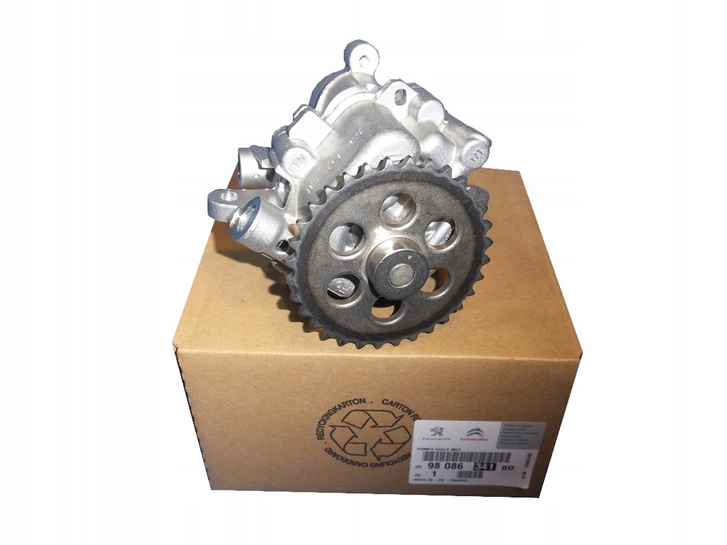 фото №1, Насос масла citroen jumper 3 2.2hdi 9808634180 оригинальный номер